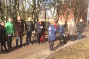 Styrelsen på besök 20150305