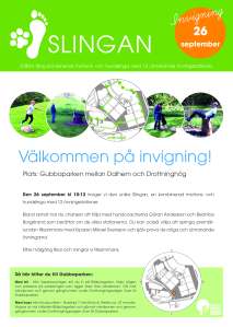 Slingan - invigning - affisch (2)